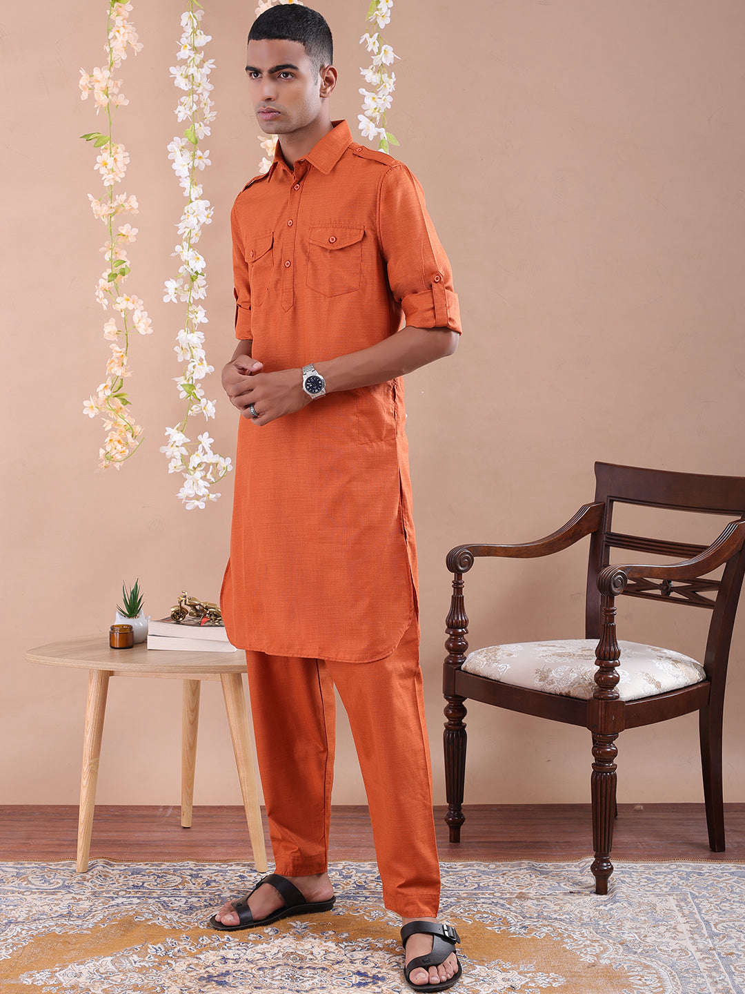 Shop Men Kurta Set Online.