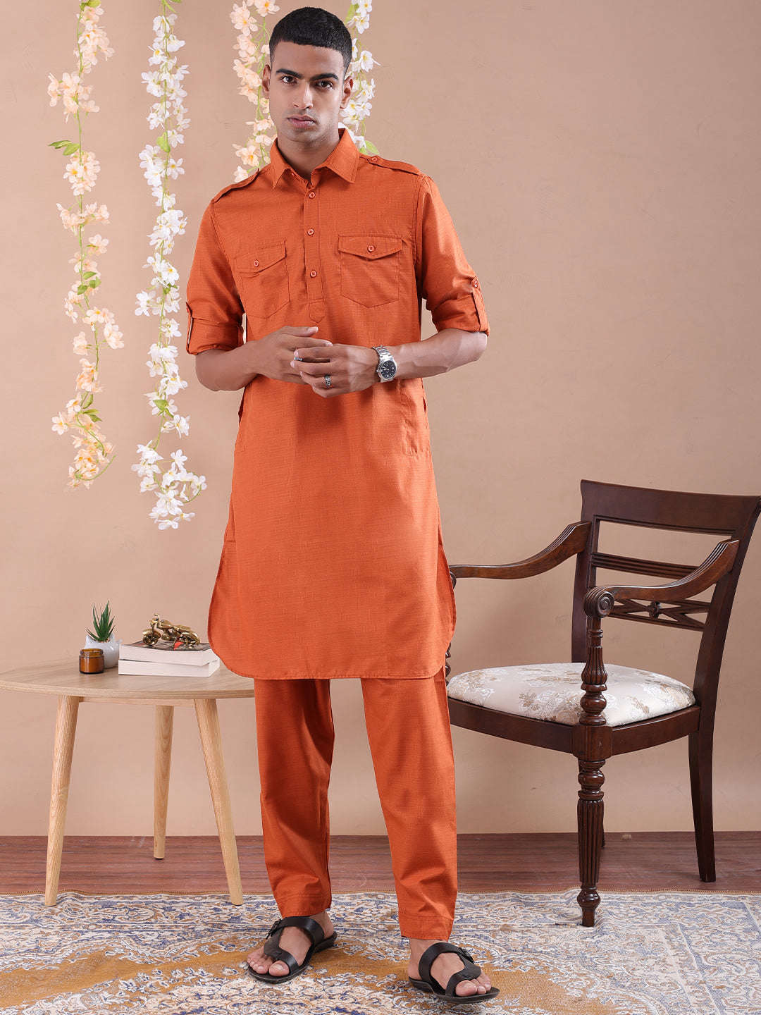 Shop Men Kurta Set Online.