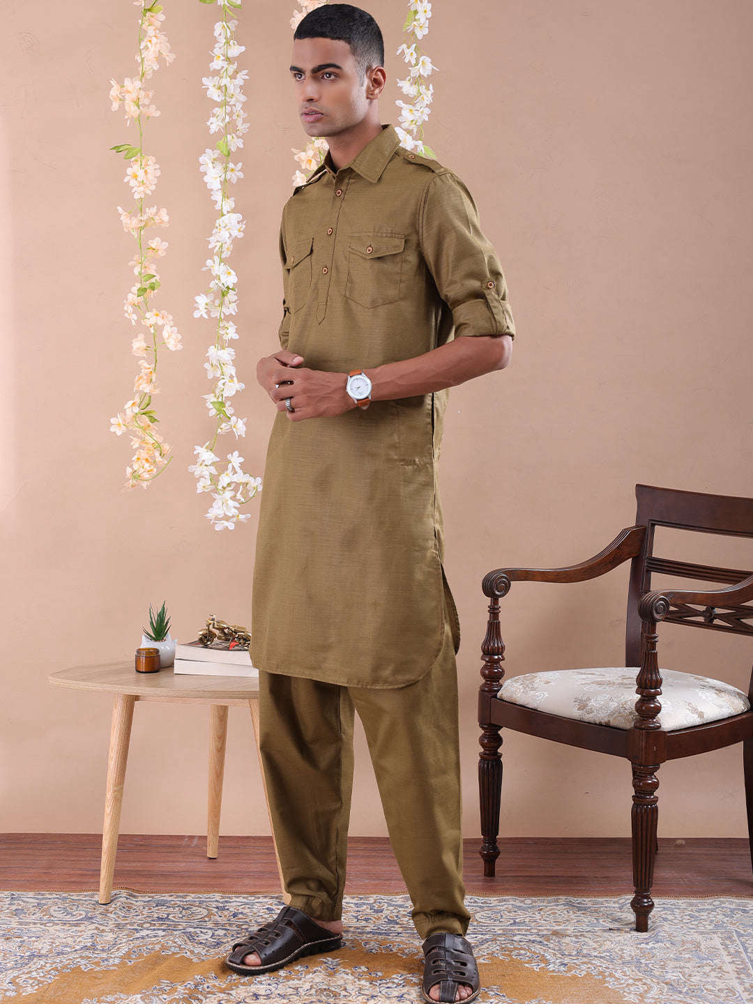 Shop Men Kurta Set Online.