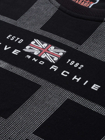 Shop Men's Checked Regular Fit Sweatshirt Online.