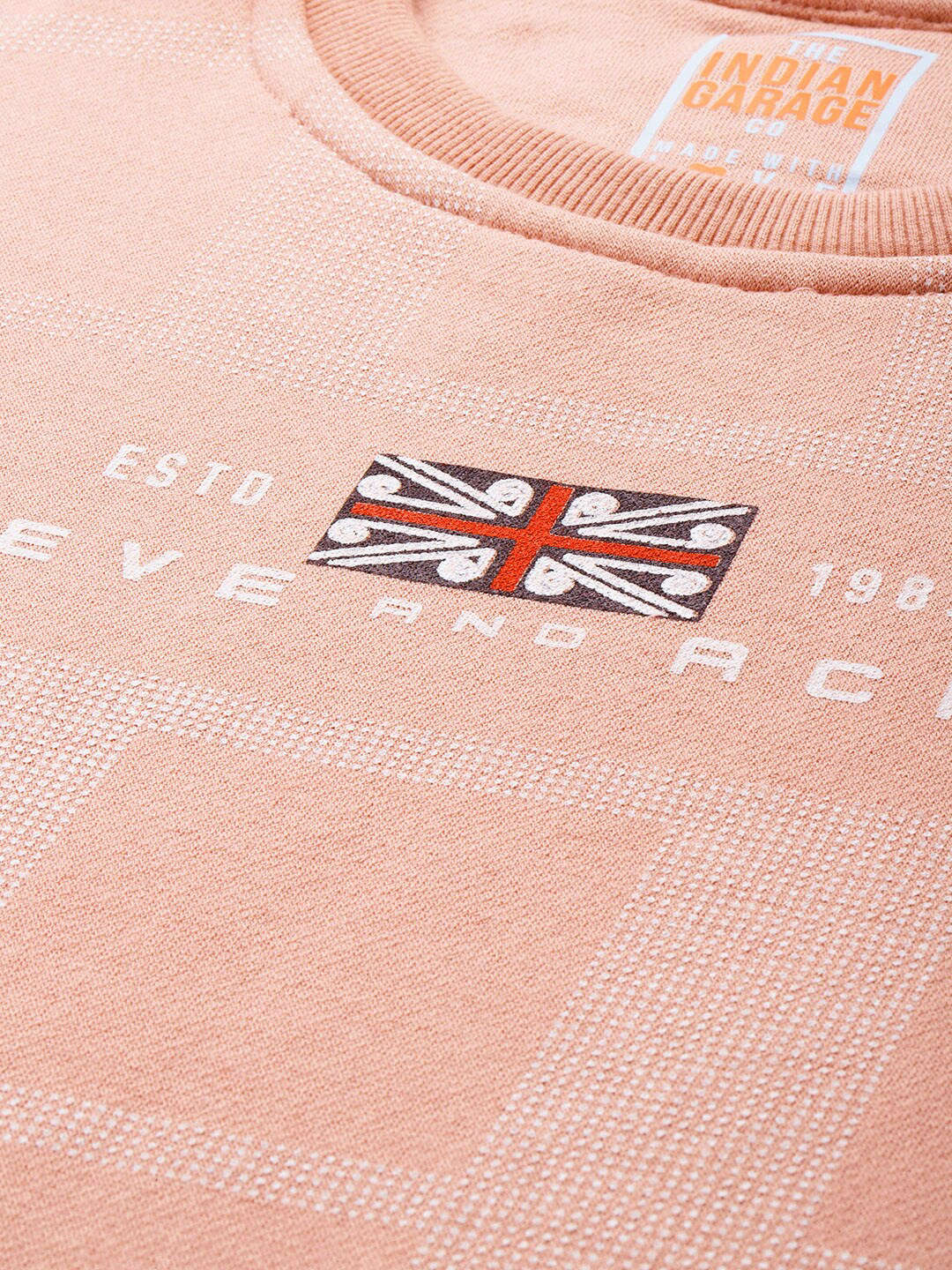 Shop Men's Checked Regular Fit Sweatshirt Online.