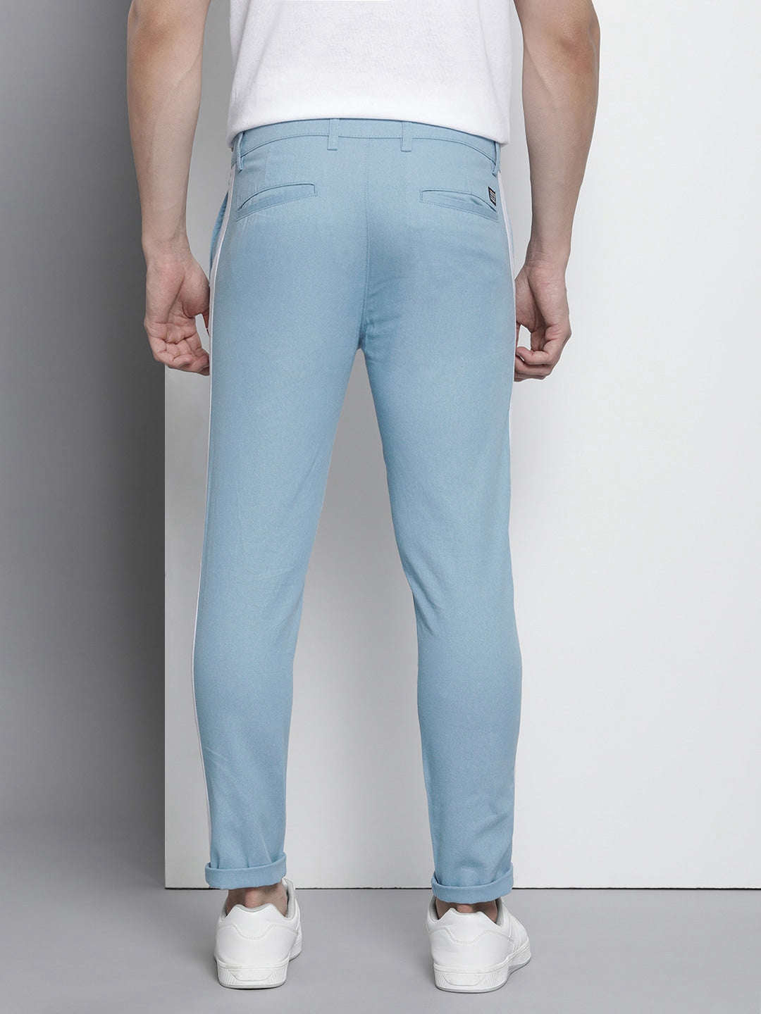 Shop Men Solid Trouser Online.