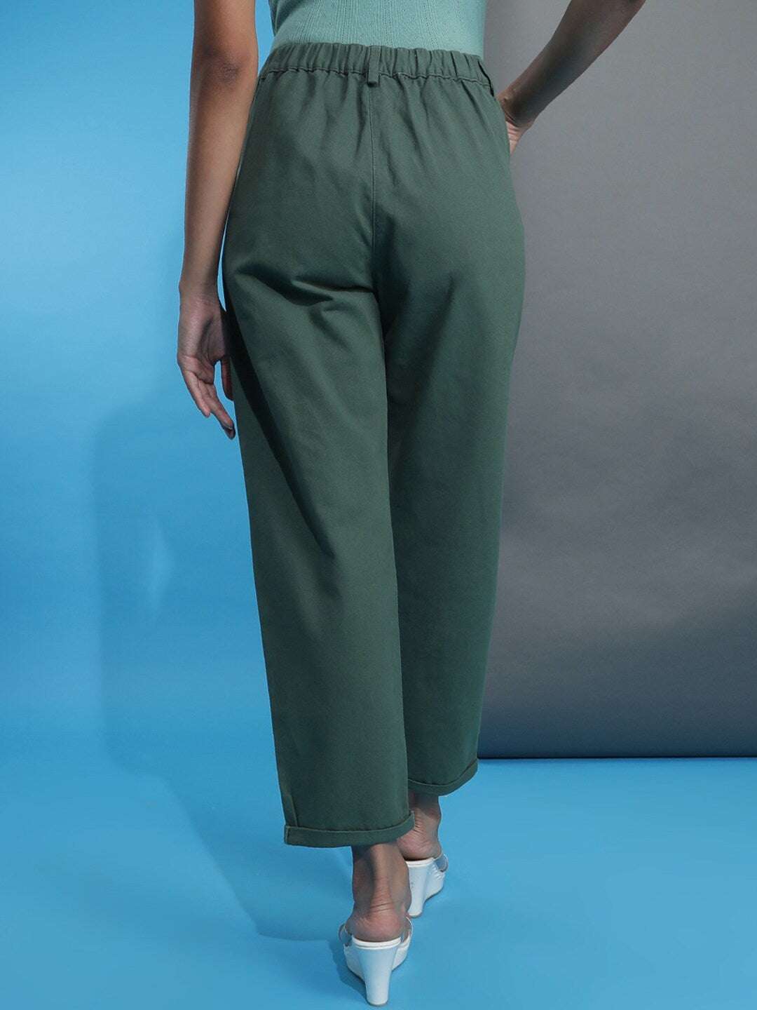 Shop Women Pleated Trouser Online.