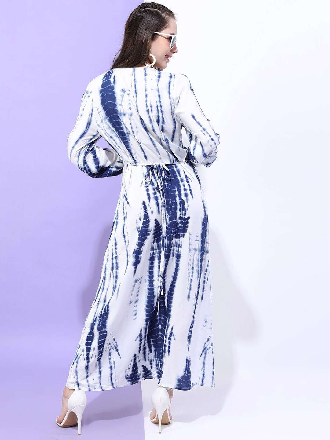 Shop Women Printed Empire Line Midi Dress Online.