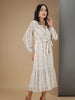 Shop Women Ditsy Printed Wrap Dress Online.