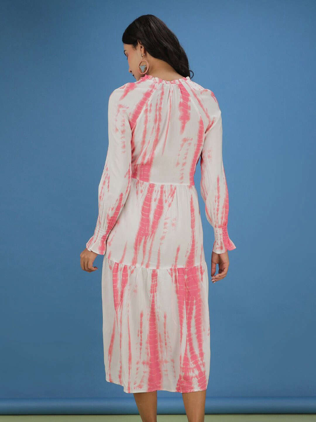 Shop Women Tie N Dye Printed Dress Online.