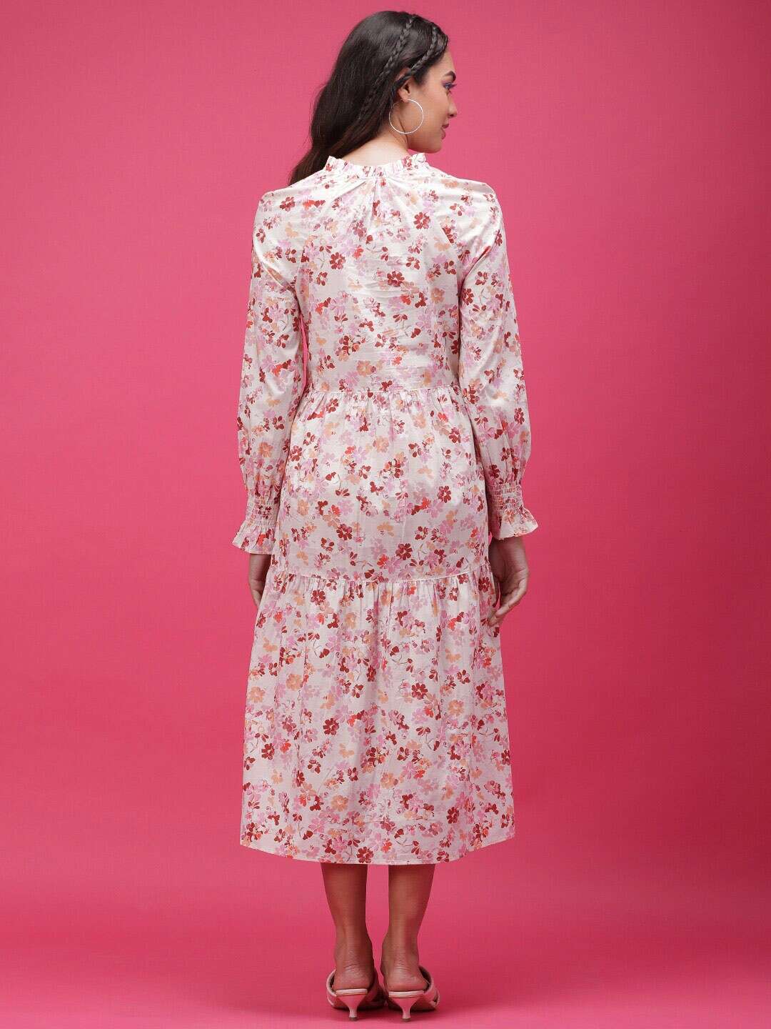 Shop Women Floral Printed Dress Online.