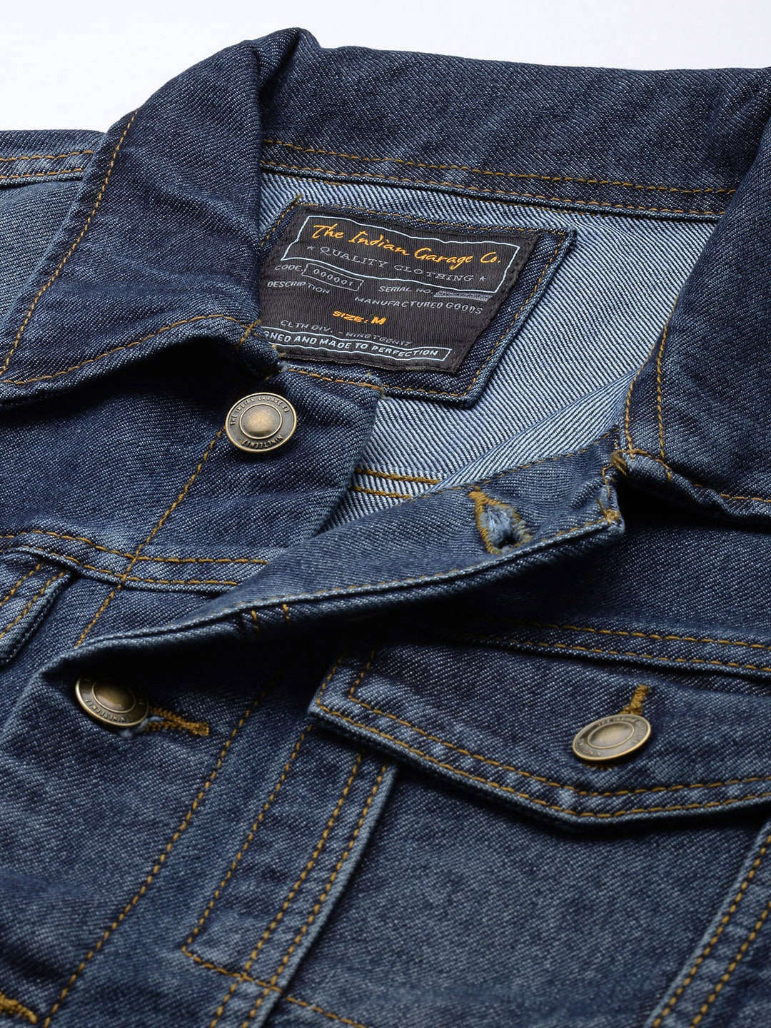 Shop Men Denim Trucker Jacket Online.