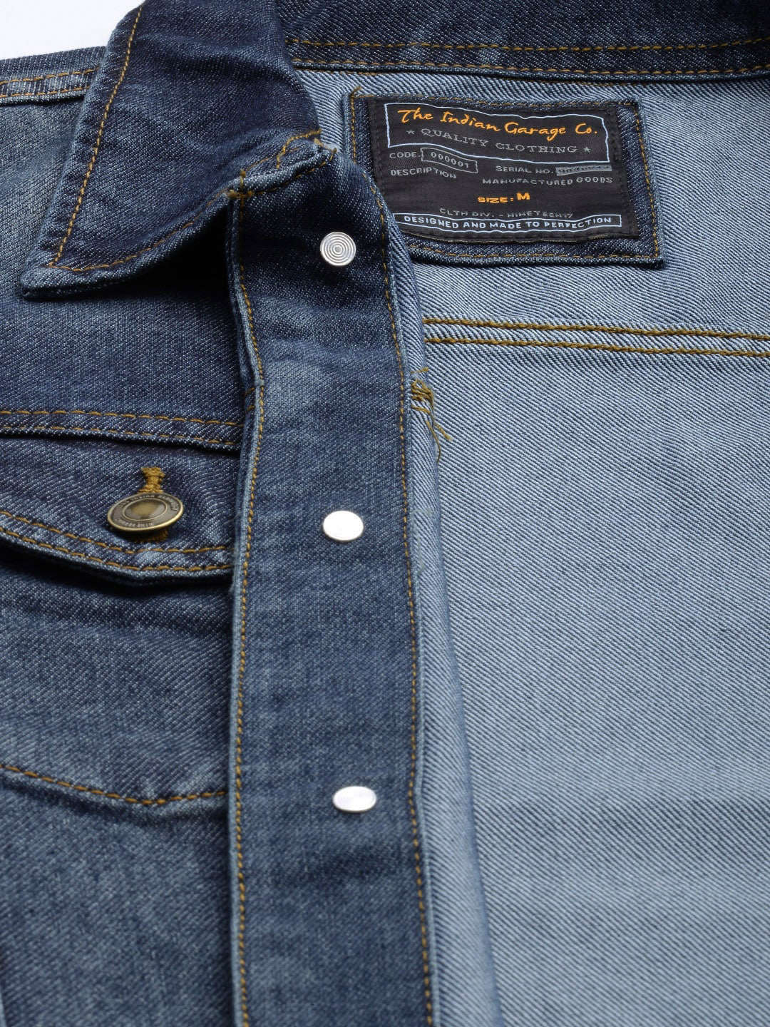 Shop Men Denim Trucker Jacket Online.