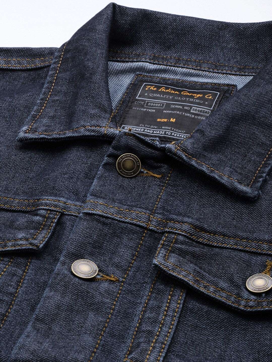 Shop Men Denim Trucker Jacket Online.