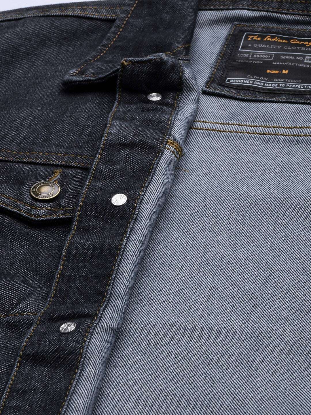 Shop Men Denim Trucker Jacket Online.