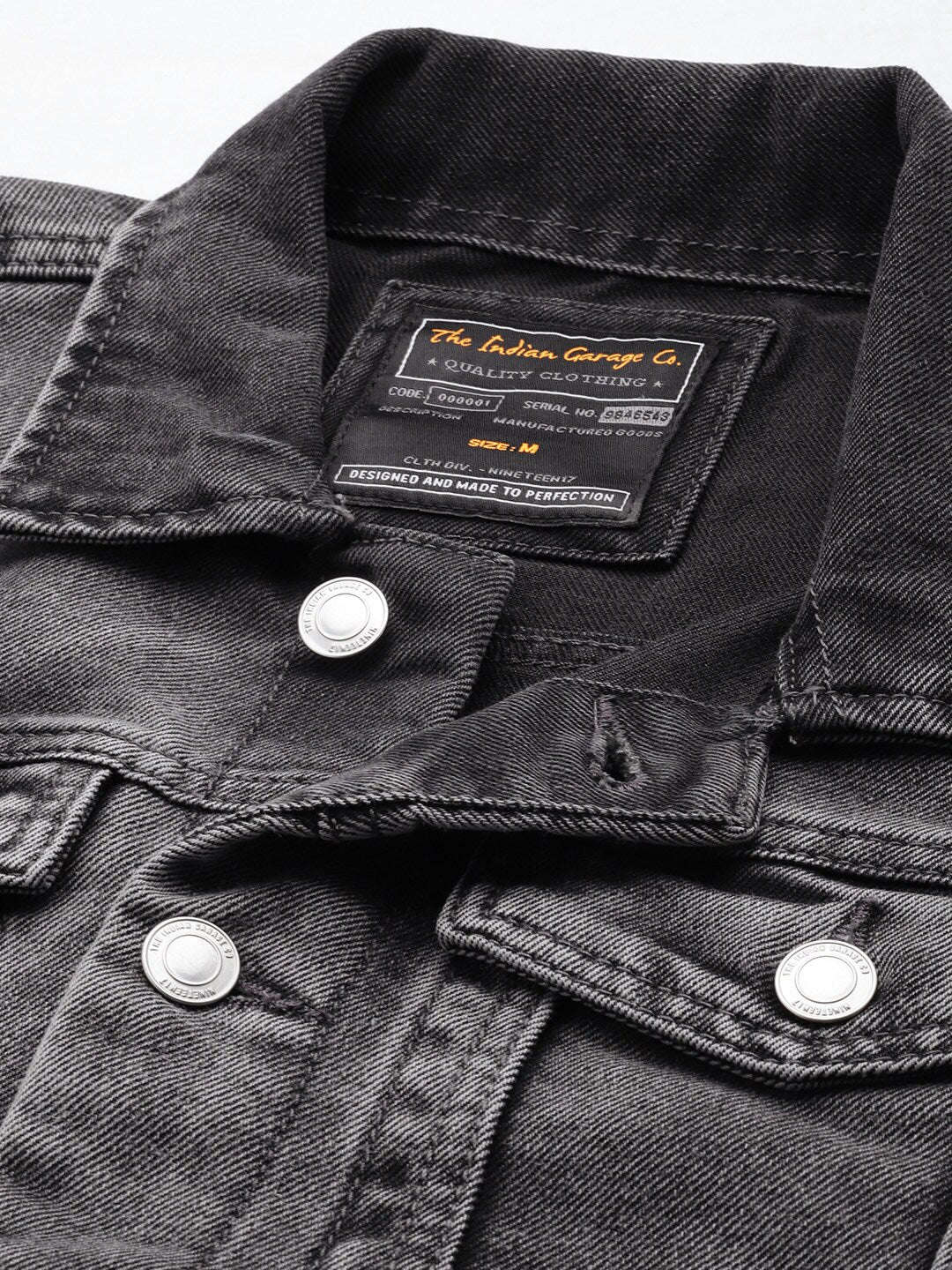 Shop Men Denim Trucker Jacket Online.