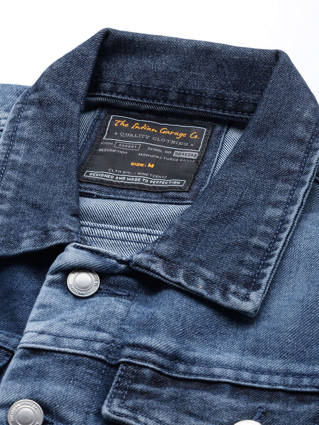 Shop Men Denim Trucker Jacket Online.