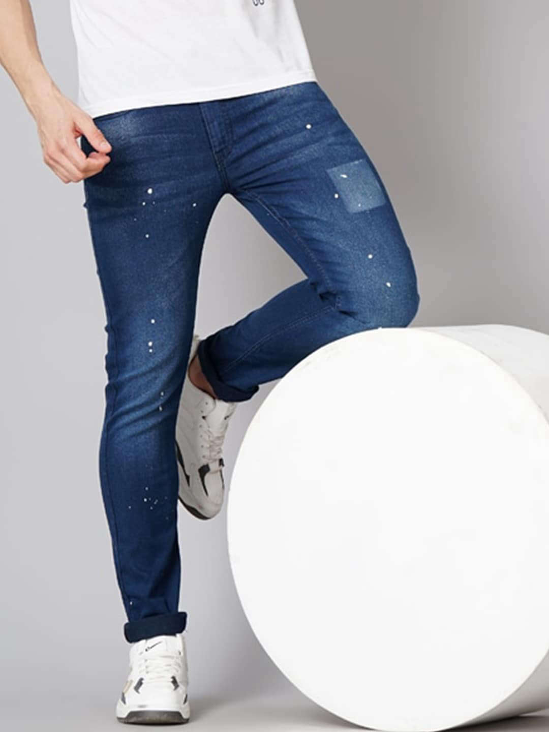 Shop Men Distressed Denim Jeans Online.