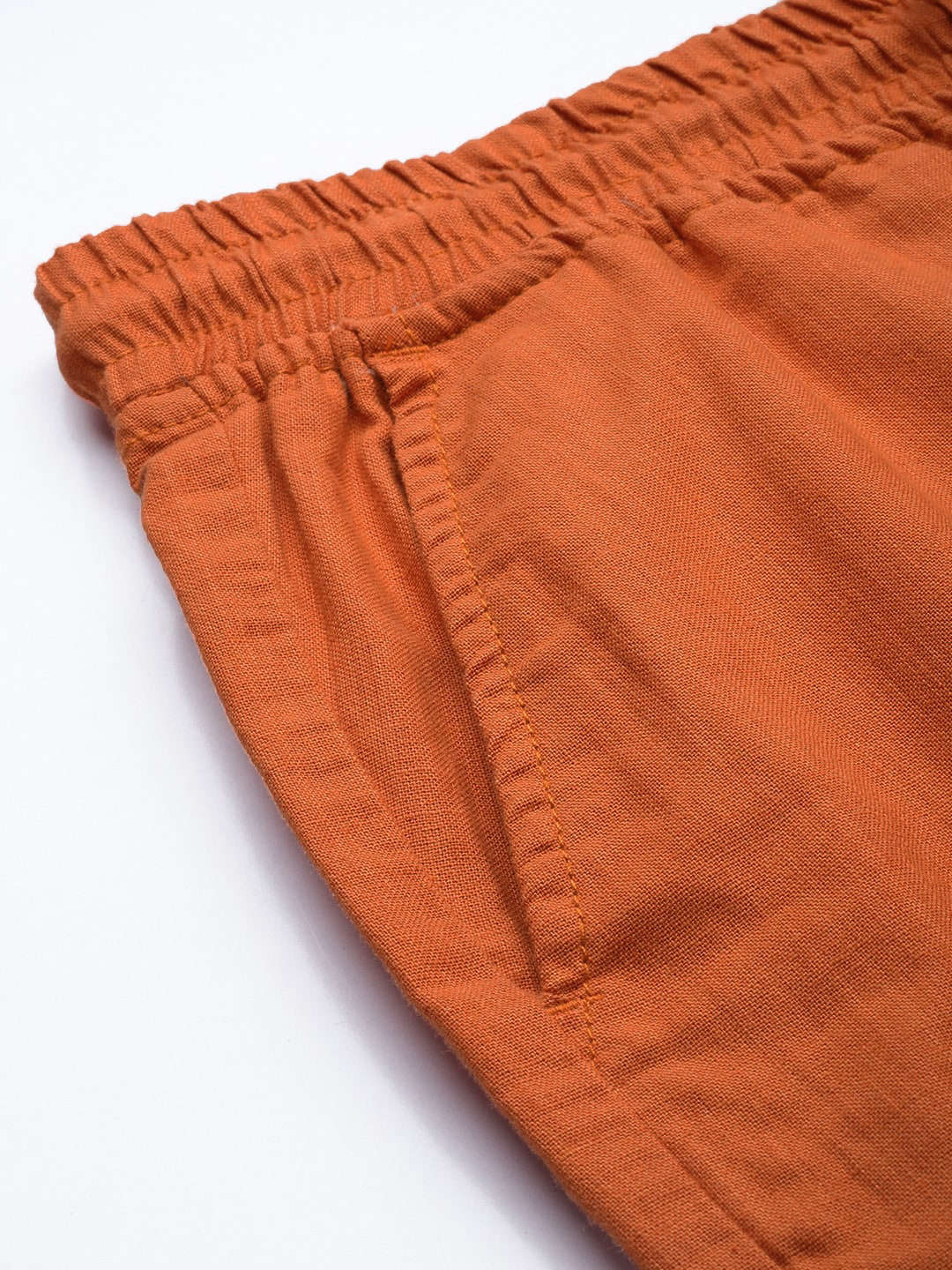 Shop Men Linen Cargo Shorts Online.