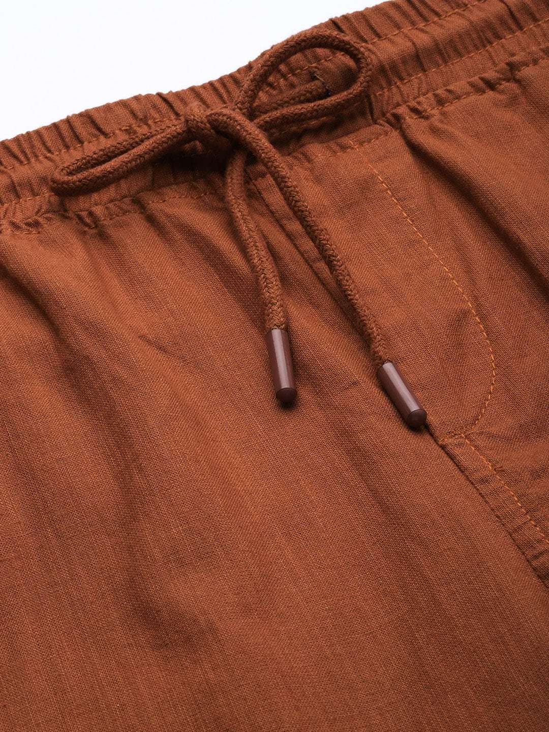 Shop Men Linen Cargo Shorts Online.