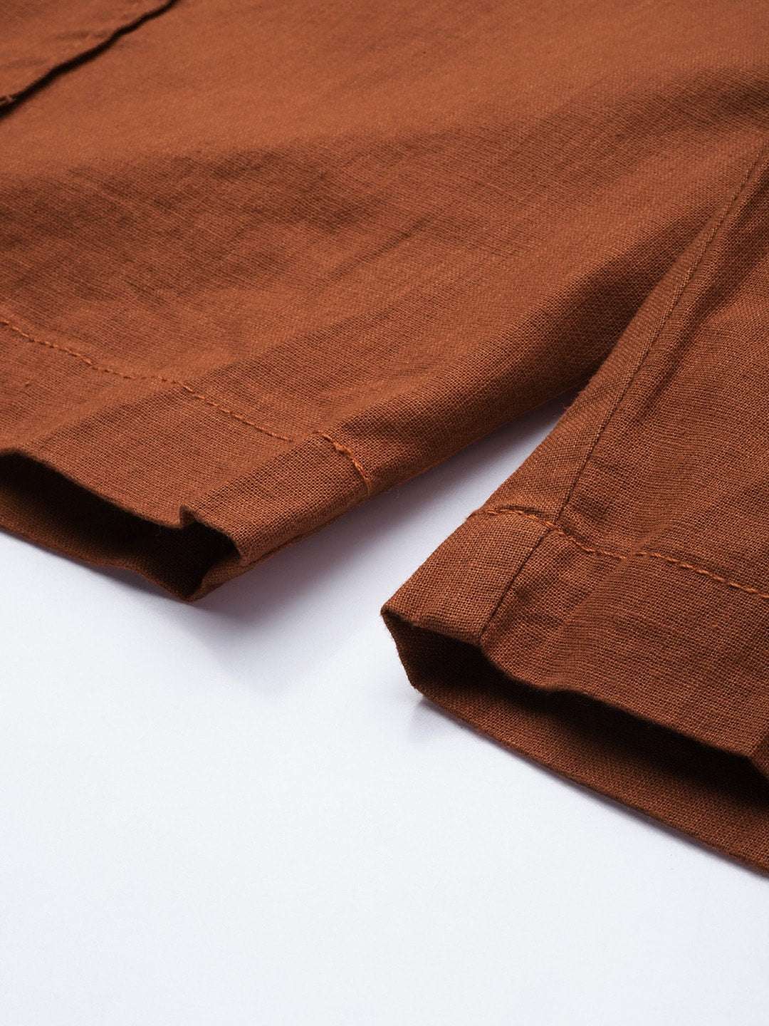 Shop Men Linen Cargo Shorts Online.