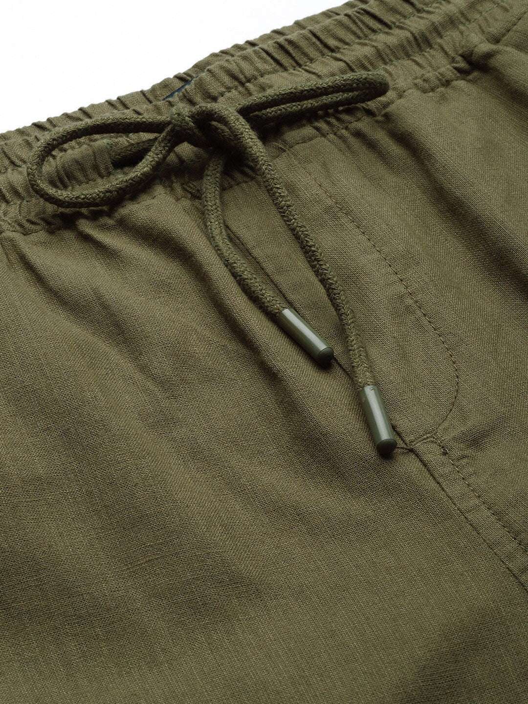 Shop Men Linen Cargo Shorts Online.