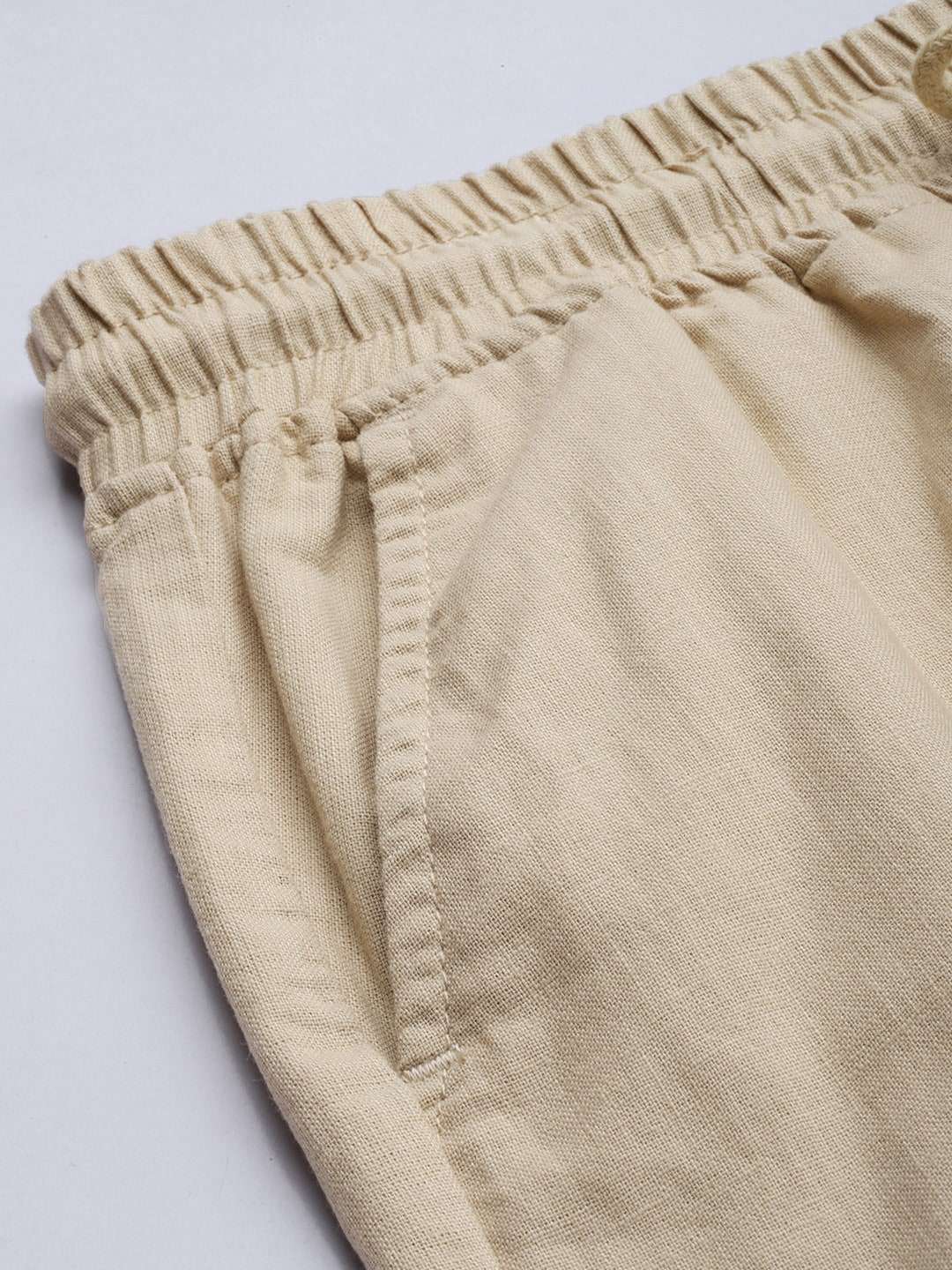 Shop Men Linen Cargo Shorts Online.