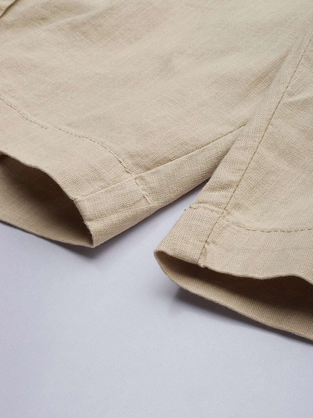 Shop Men Linen Cargo Shorts Online.