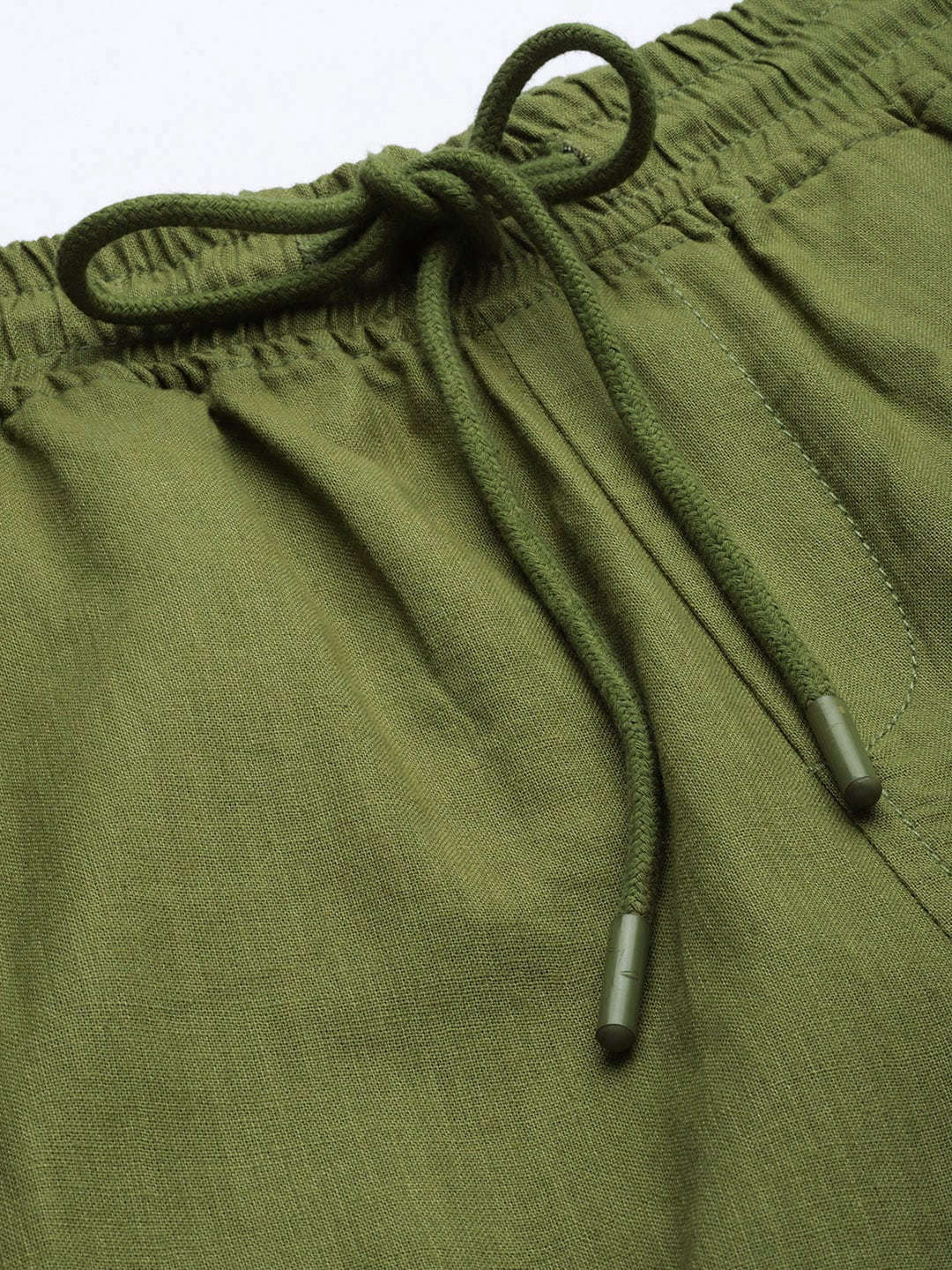 Shop Men Linen Cargo Shorts Online.