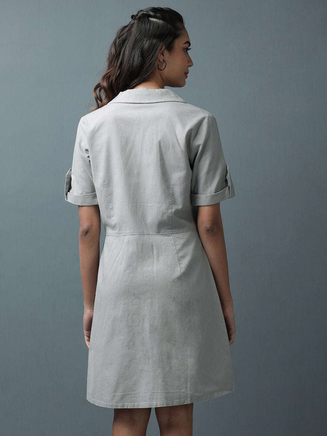 Shop Women Linen Shirt Dress Online.