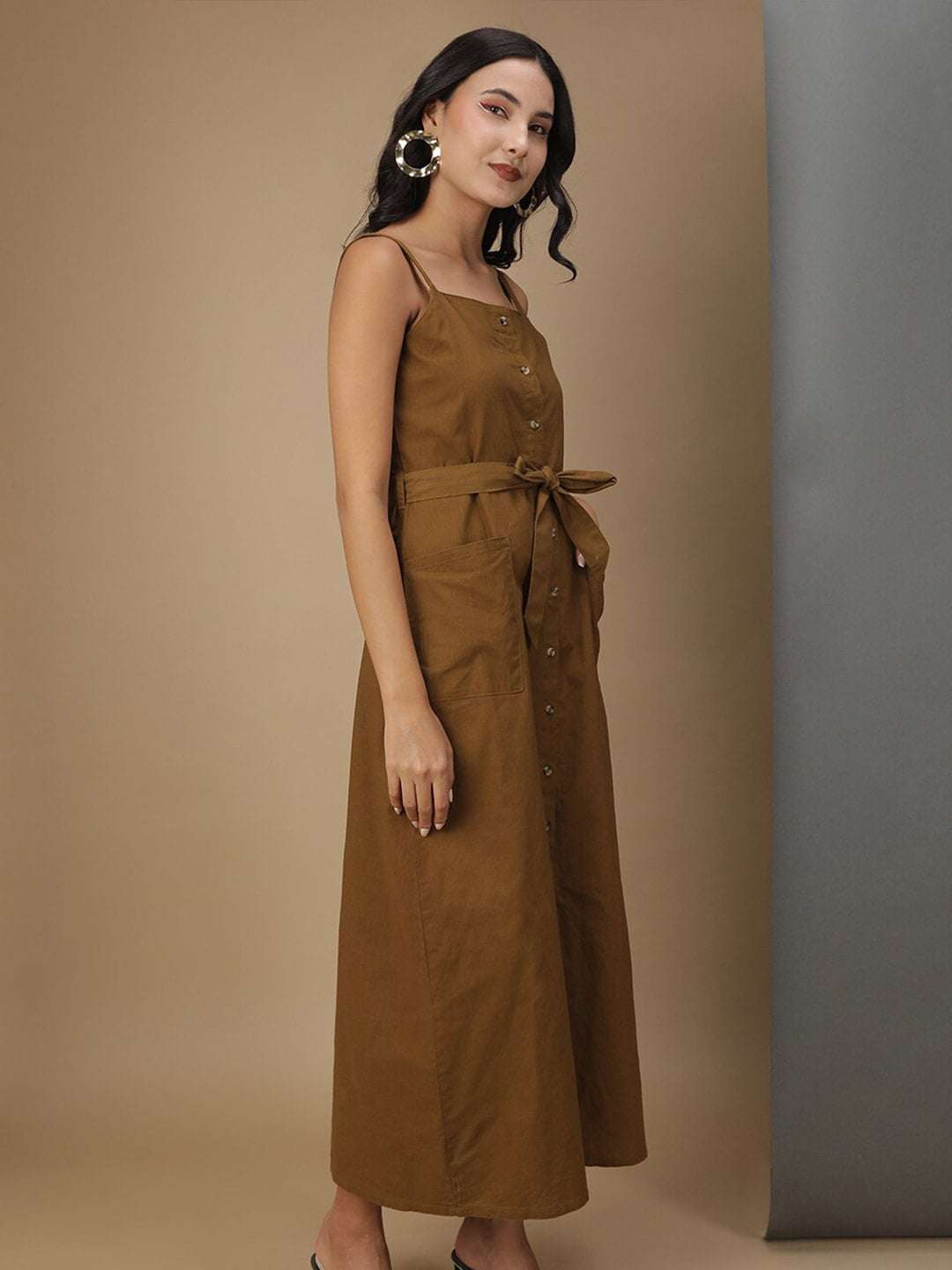 Shop Women Linen Long Dress Online.