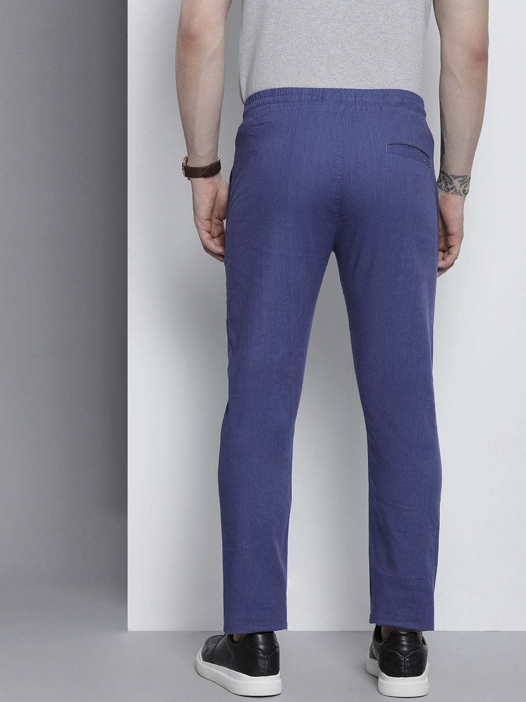 Shop Men Linen Jogger Trouser Online.