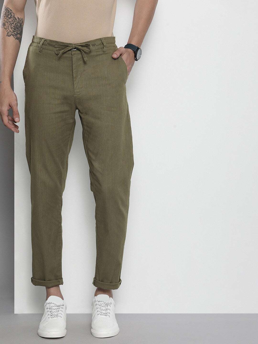 Shop Men Linen Pant Online.