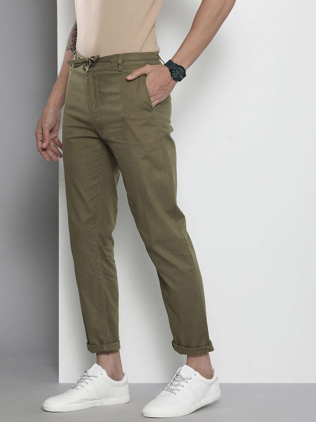 Shop Men Linen Pant Online.