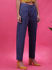 Shop Women Linen Pleated Pant Online.