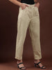 Shop Women Linen Pleated Pant Online.