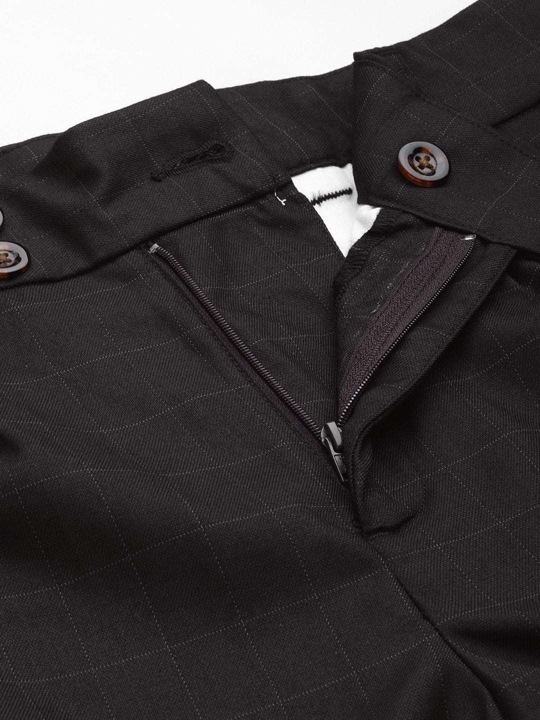 Shop Men 2 Button Placket-Pleated Trouser Online.