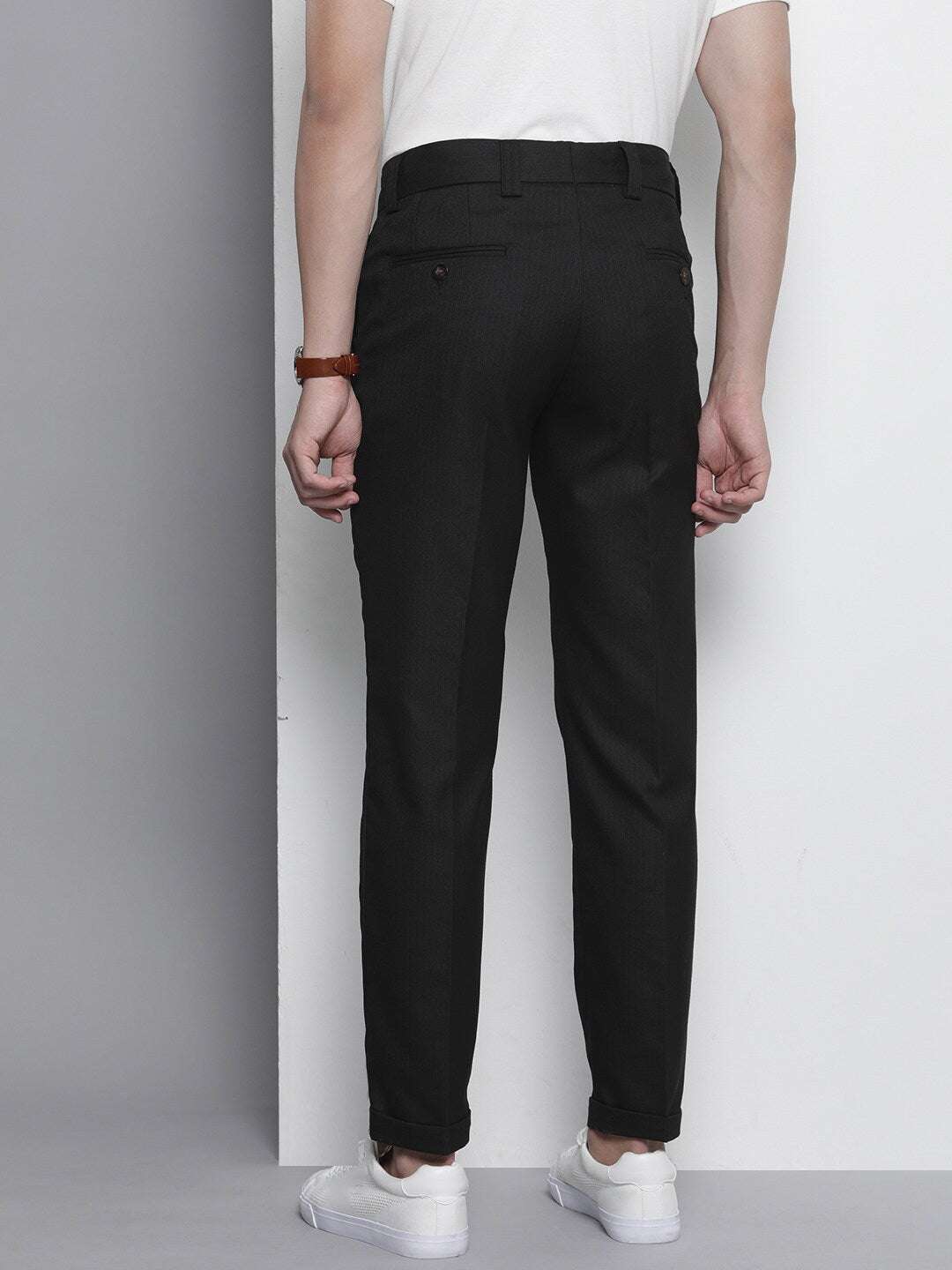 Shop Men Pleated Trouser Online.