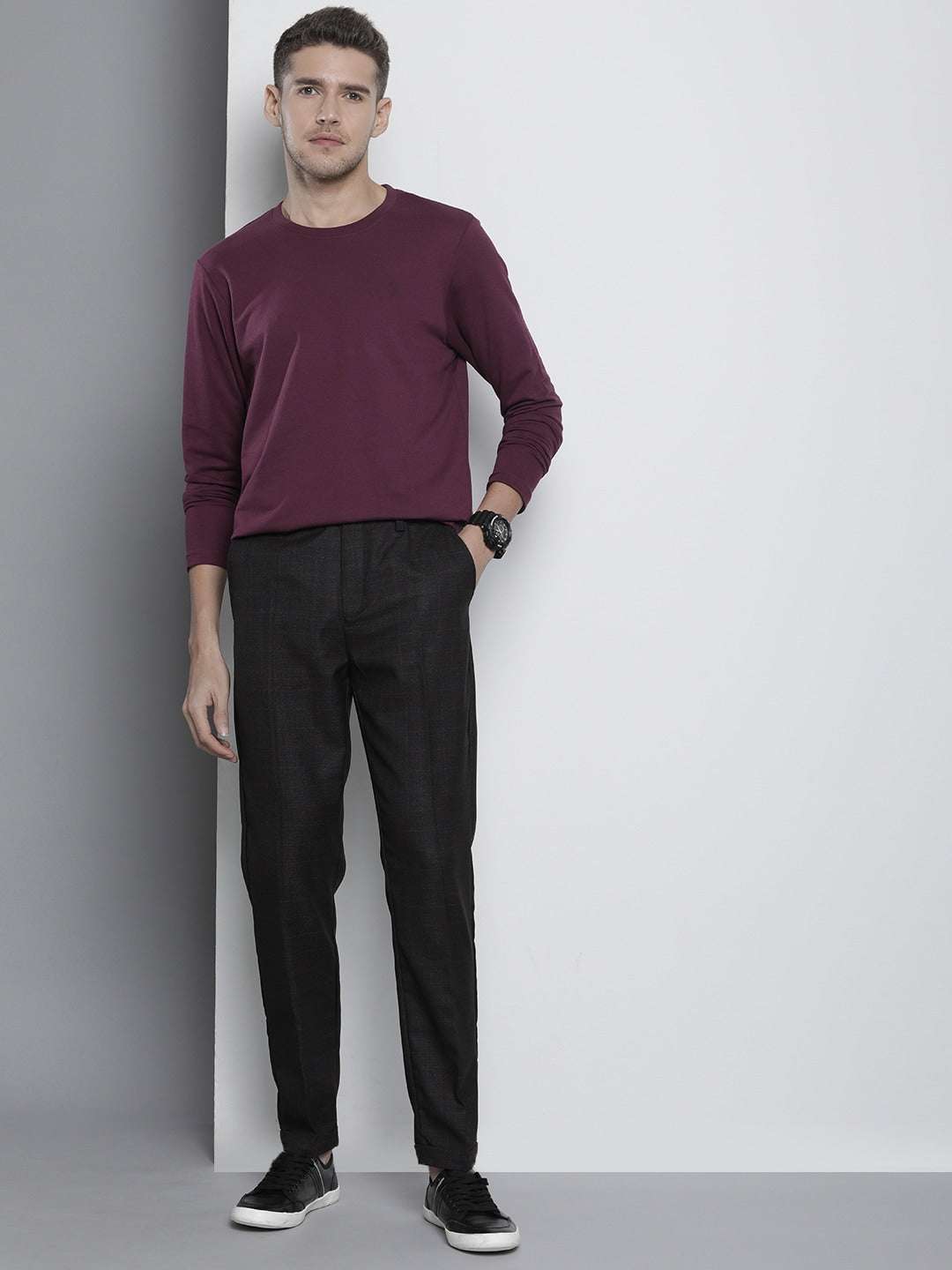 Shop Men Trouser Semi-Formal Online.