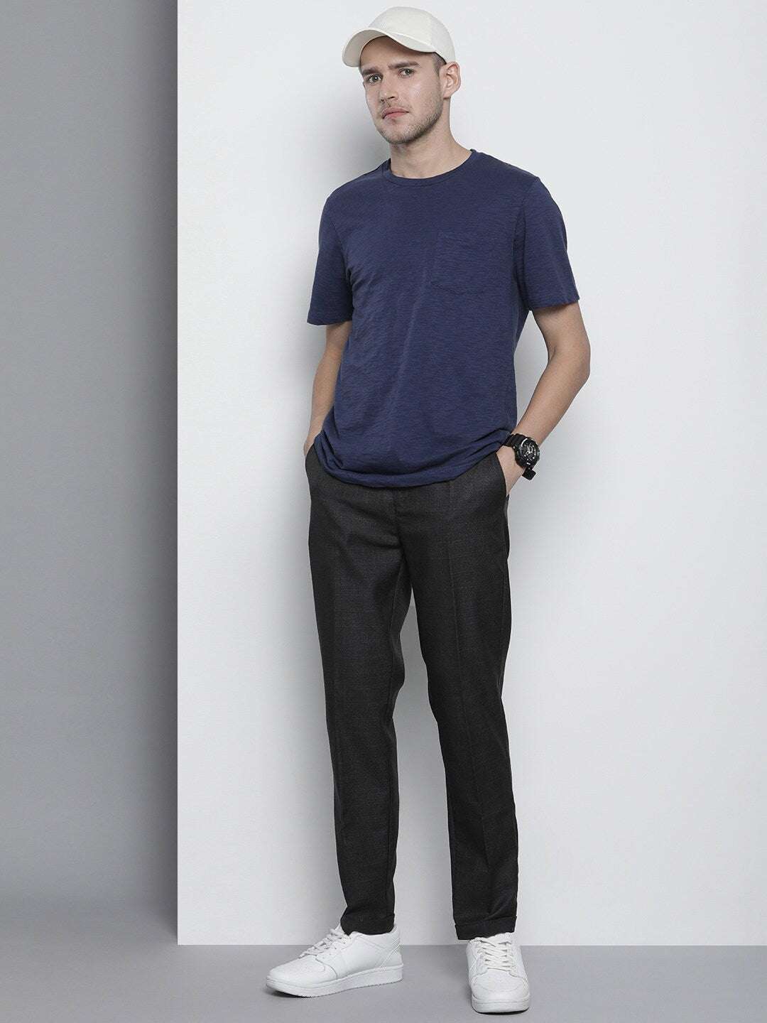 Shop Men Trouser Semi-Formal Online.