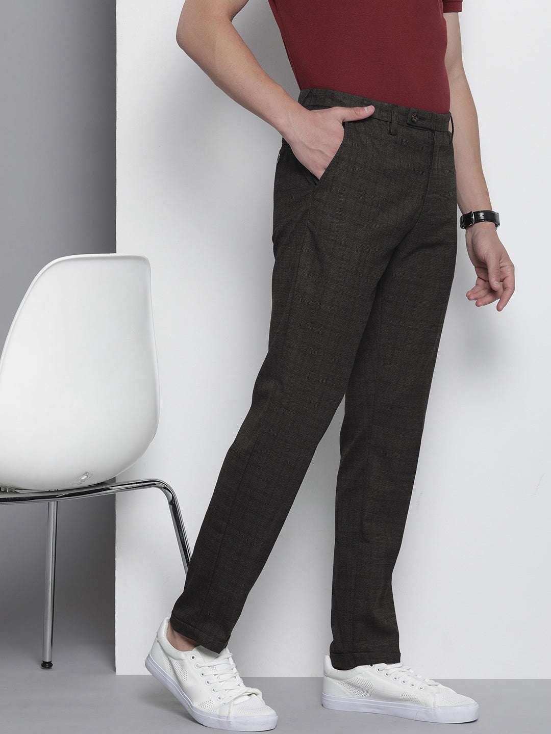 Shop Men Semi-Formal Trouser Online.