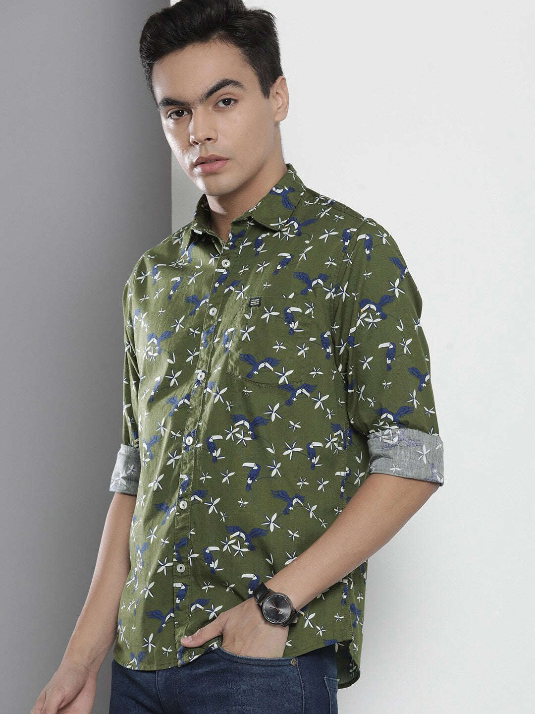 Shop Men Printed Shirt Online.