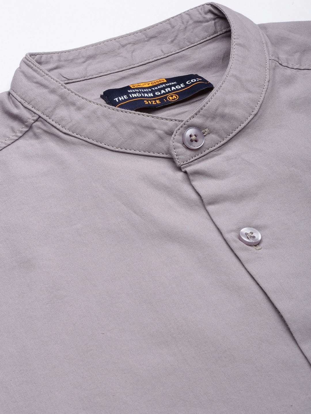 Shop Men's Solid Regular Fit Shirt Online.