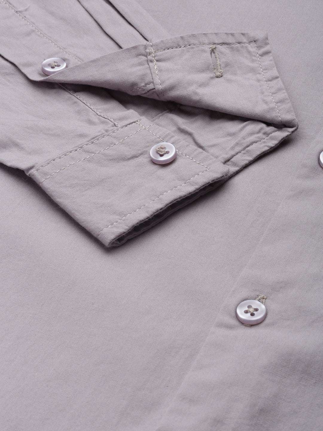 Shop Men's Solid Regular Fit Shirt Online.