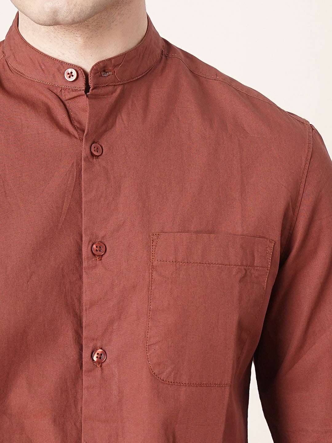 Shop Men's Solid Regular Fit Shirt Online.