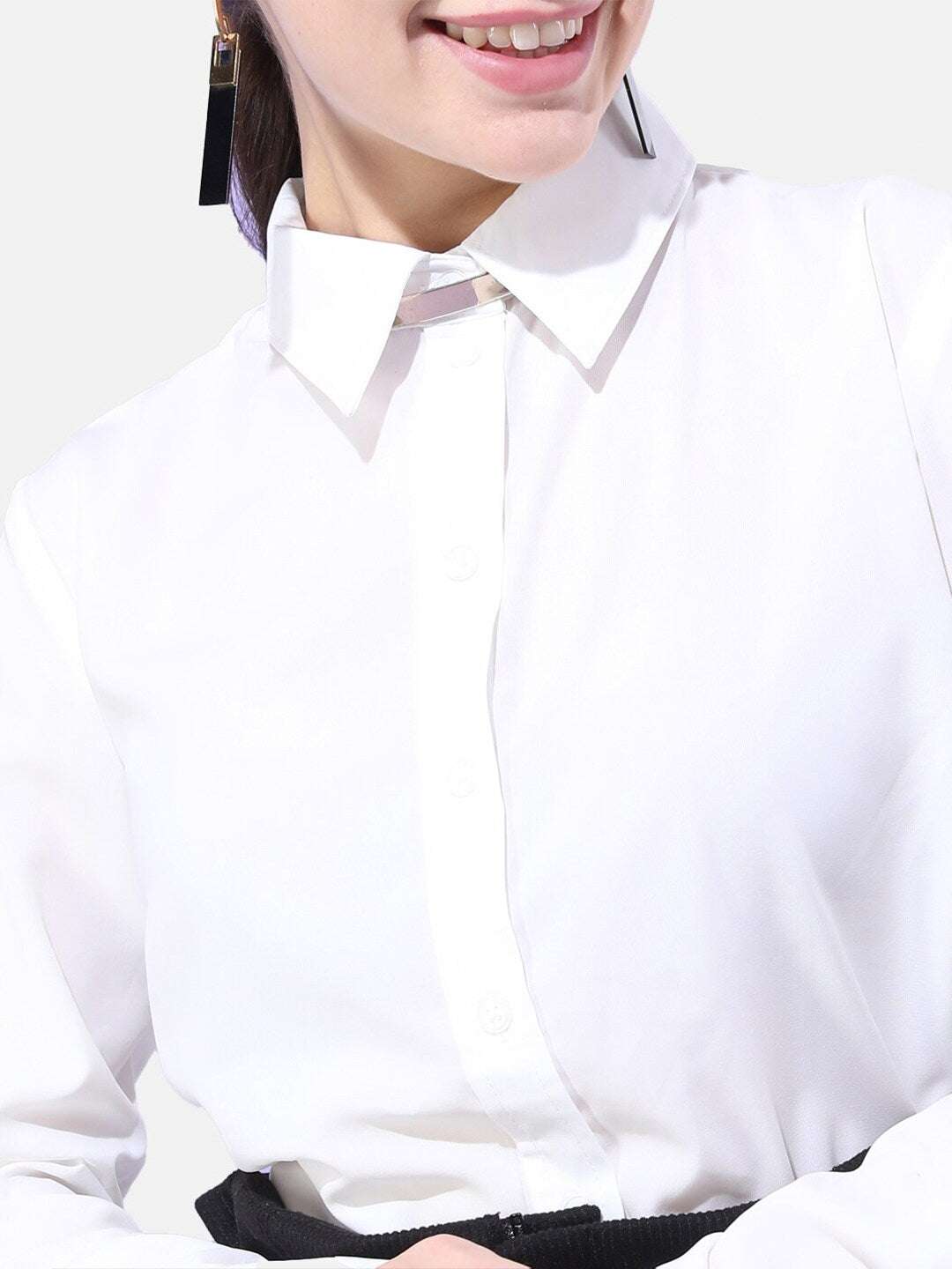 Shop Women Solid Shirt Online.