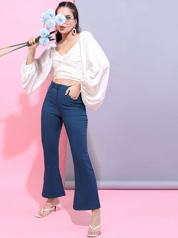 Shop Women Ditsy Printed Sweetheart Neck Top Online.