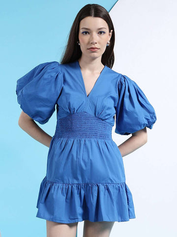 Shop Women Fit And Flare A-Line Dress Online.
