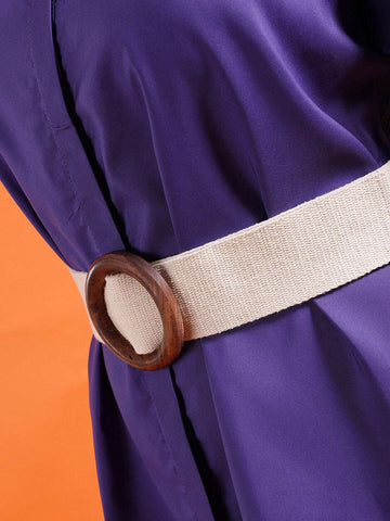 Shop Women High Low Shirt Dress With Belt Online.