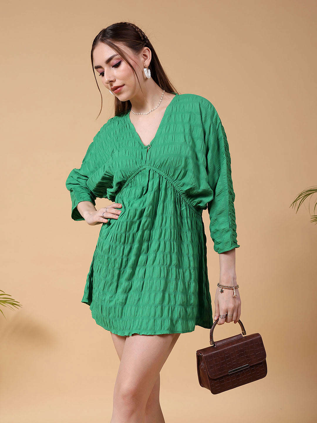 Shop Women Solid Dress Online.