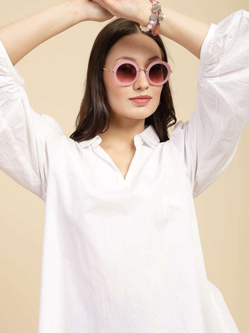 Shop Women Solid Shirt Online.