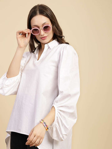 Shop Women Solid Shirt Online.