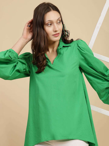 Shop Women Solid Shirt Online.