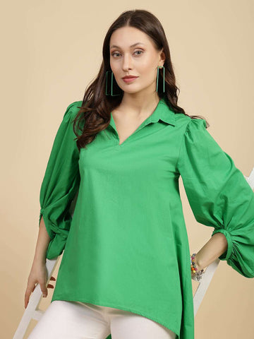 Shop Women Solid Shirt Online.